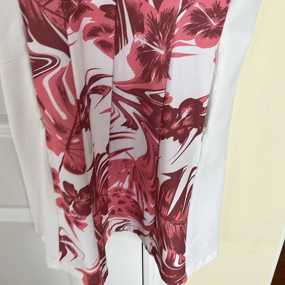 J.Lindeberg white pink floral dress brand new with tags size large - Picture 3 of 5